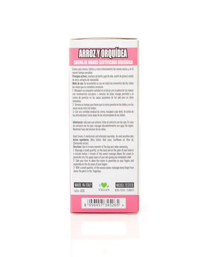 Organic Orchid & Rice Hand Cream 50ml