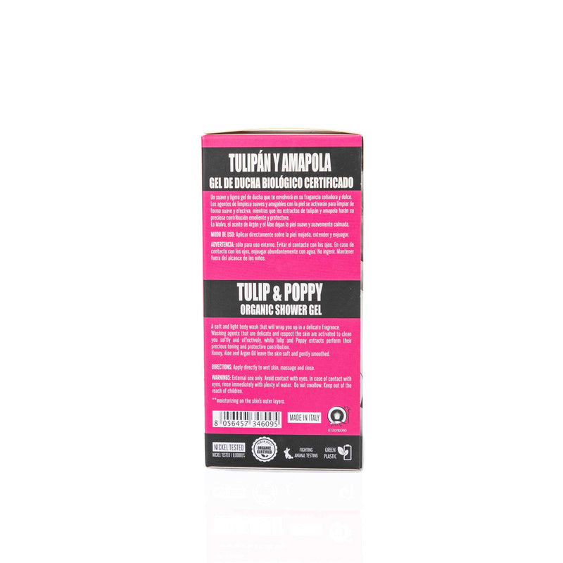 Organic Tulip & Poppy Shower Gel 300ml
