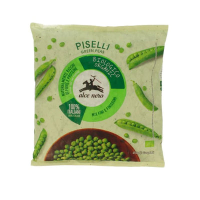 Organic Frozen green Peas 450G - Alce Nero -