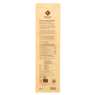 Organic Dry Sage Sprigs 25G
