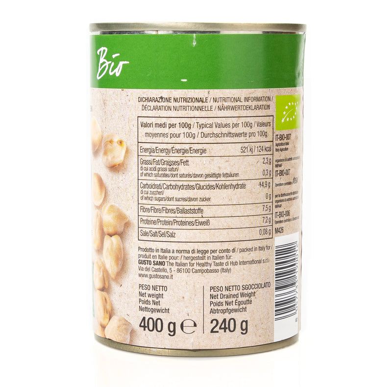 Organic Chick Peas 400g