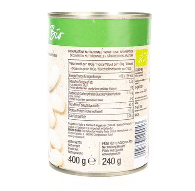 Organic Butter Beans 400g
