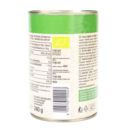Organic Butter Beans 400g