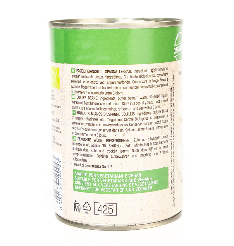 Organic Butter Beans 400g