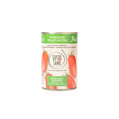 Gusto Sano Organic Peeled Tomatoes 400G - Gusto Sano -