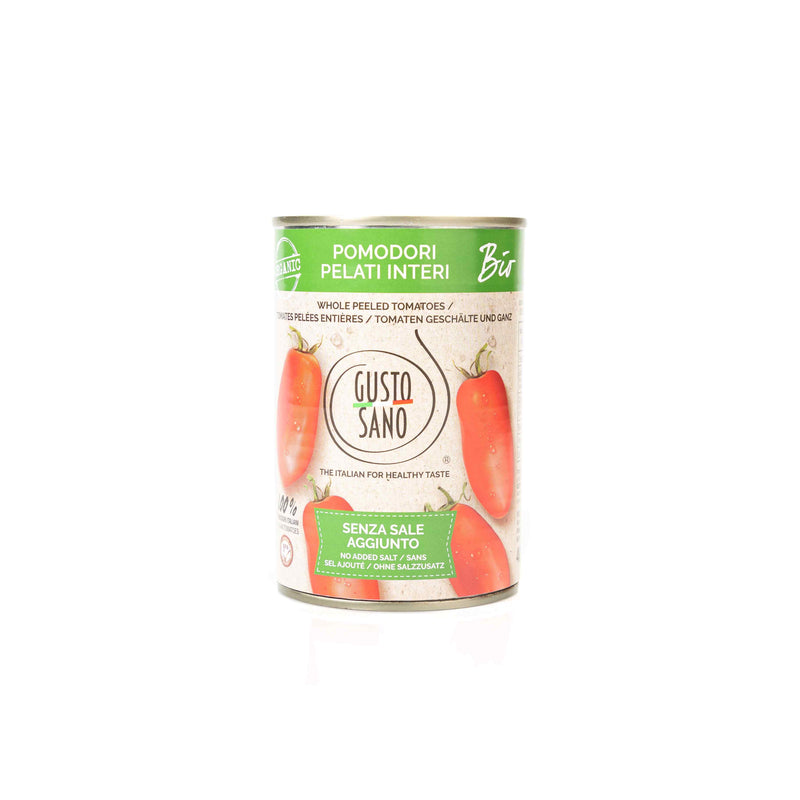 Gusto Sano Organic Peeled Tomatoes 400G
