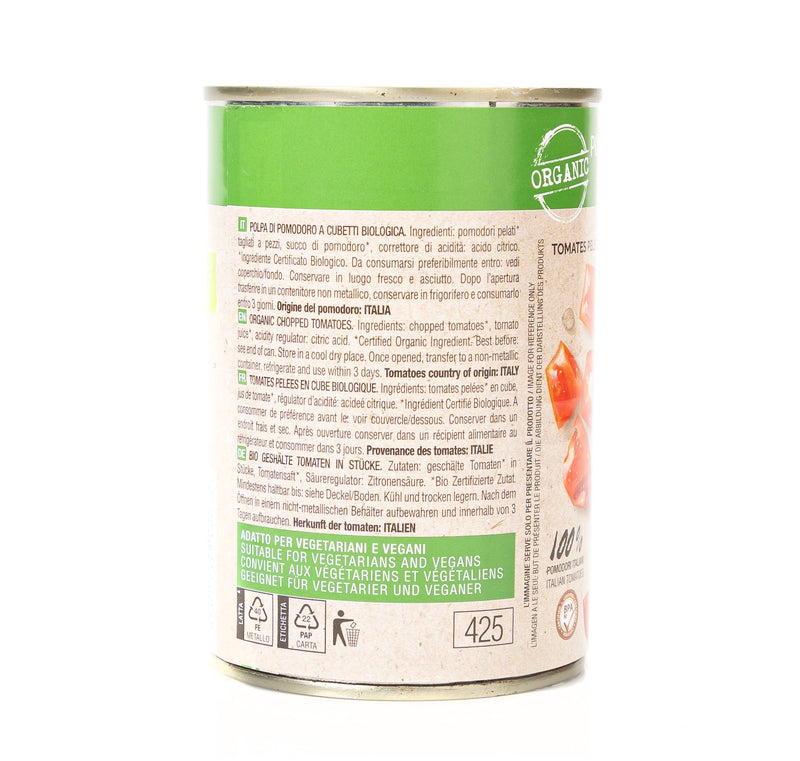 Organic Chopped Tomatoes 400g