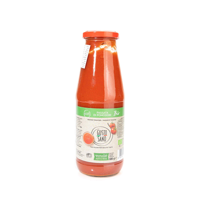 Organic Mashed Tomatoes Bottle 680g