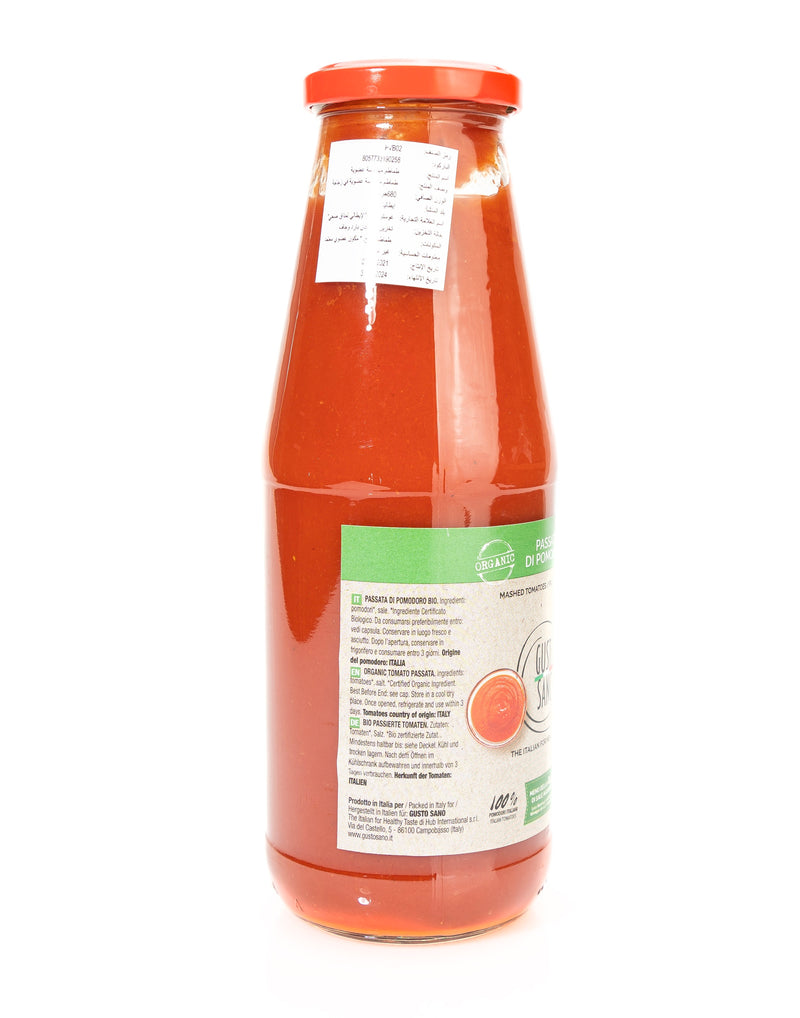 Organic Mashed Tomatoes Bottle 680g