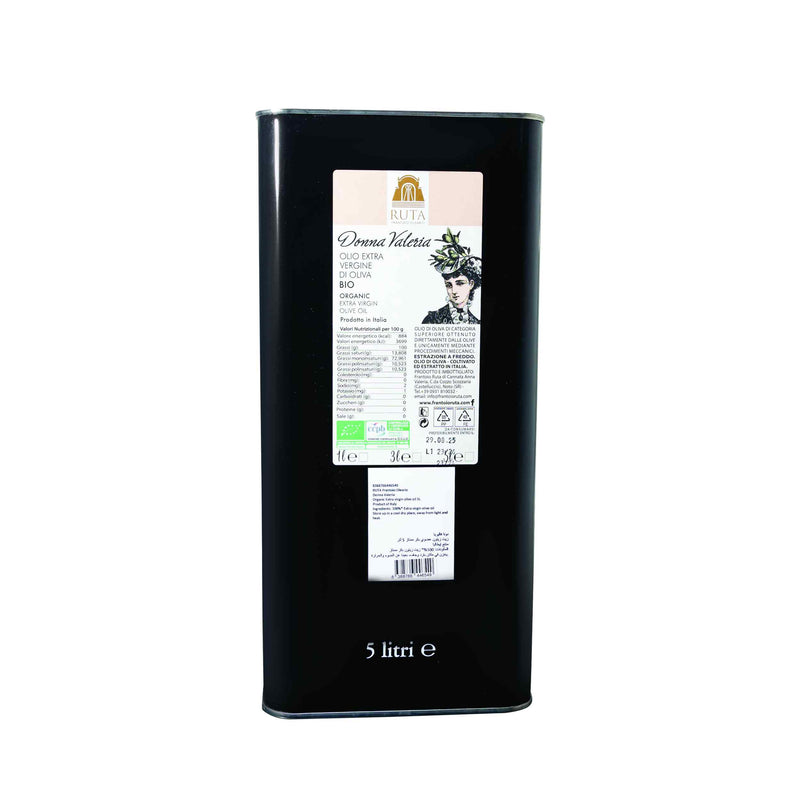 Organic Extra Virgin Olive Oil 5L