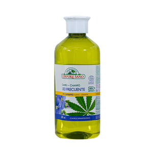 Organic Frequent Use Linseed Shampoo 500ml front view