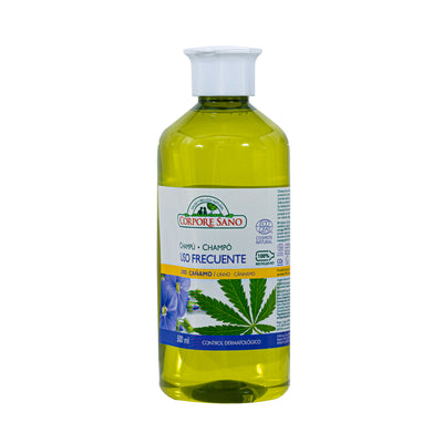 Organic Frequent Use Linseed Shampoo 500ml front view