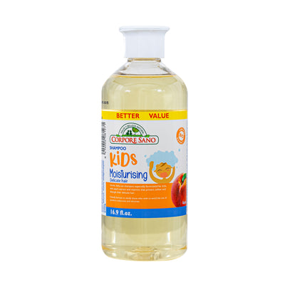 Organic Kids Moisturising Shampoo for Delicate Hair 500ml front view