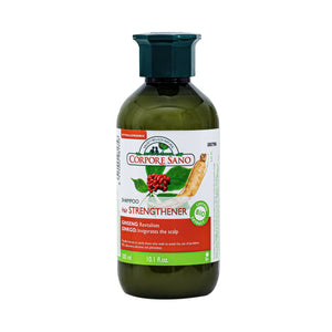 Organic Hair Strengthener Shampoo with Cinchona & Wheat extracts 300ml image 1