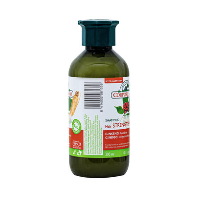 Organic Hair Strengthener Shampoo with Cinchona & Wheat extracts 300ml image 1