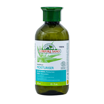Organic Moisturizing Shampoo with Aloe Vera & Goji front view