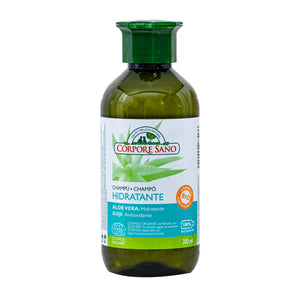 Organic Moisturizing Shampoo with Aloe Vera & Goji front view