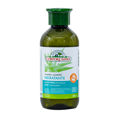Organic Moisturizing Shampoo with Aloe Vera & Goji front view