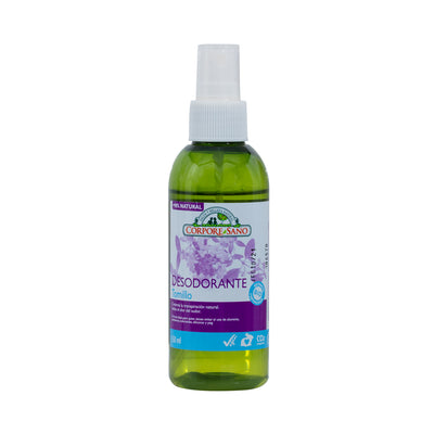 Organic Deo Spray Thyme/Tomilho 150ml image 1