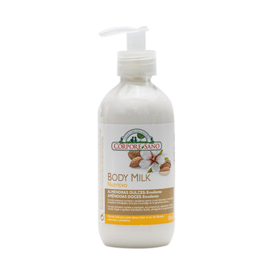 Organic Body Milk with Sweet Almonds 300 ml image 1