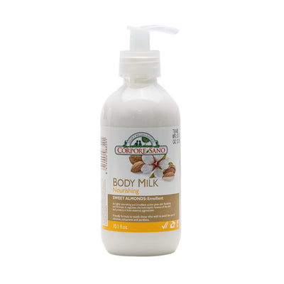 Organic Body Milk with Sweet Almonds 300 ml image 1
