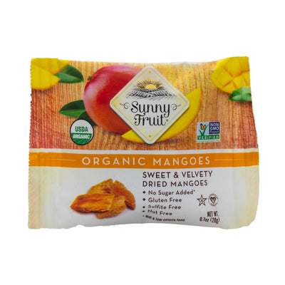Organic Dried Mangoes 20G