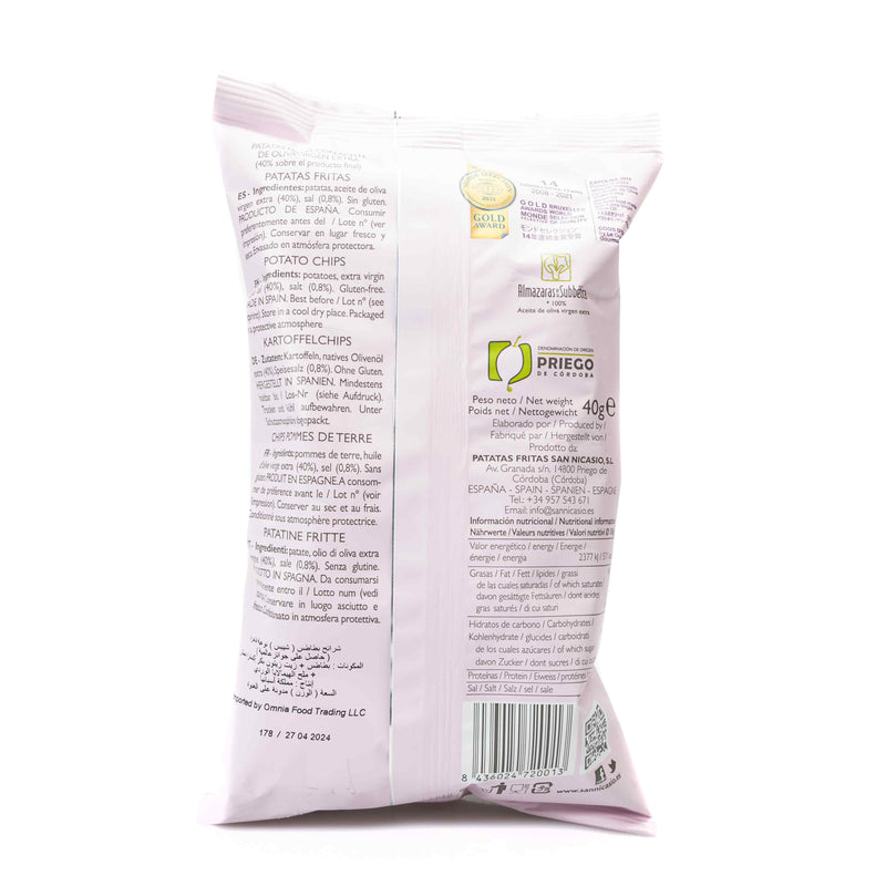 Organic Potato Chips 40Gm