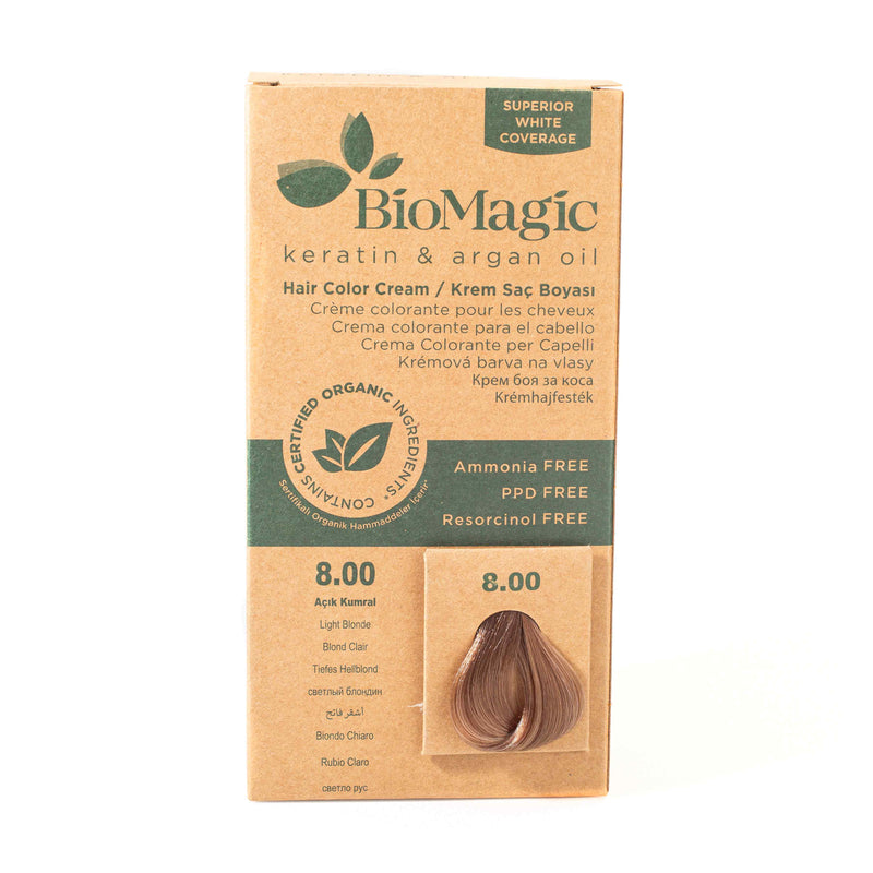 Organic Hair Color C K 8/00 Light Blonde