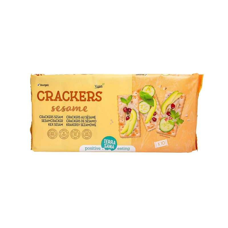 Organic Sesame Crackers 300g