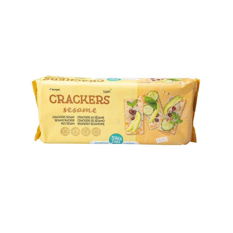 Organic Sesame Crackers 300g