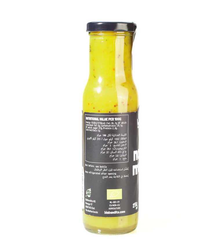 Organic No Honey Mustard Dressing 250Ml