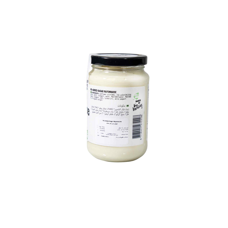 Organic Sugar Free Mayonnaise, 370ml