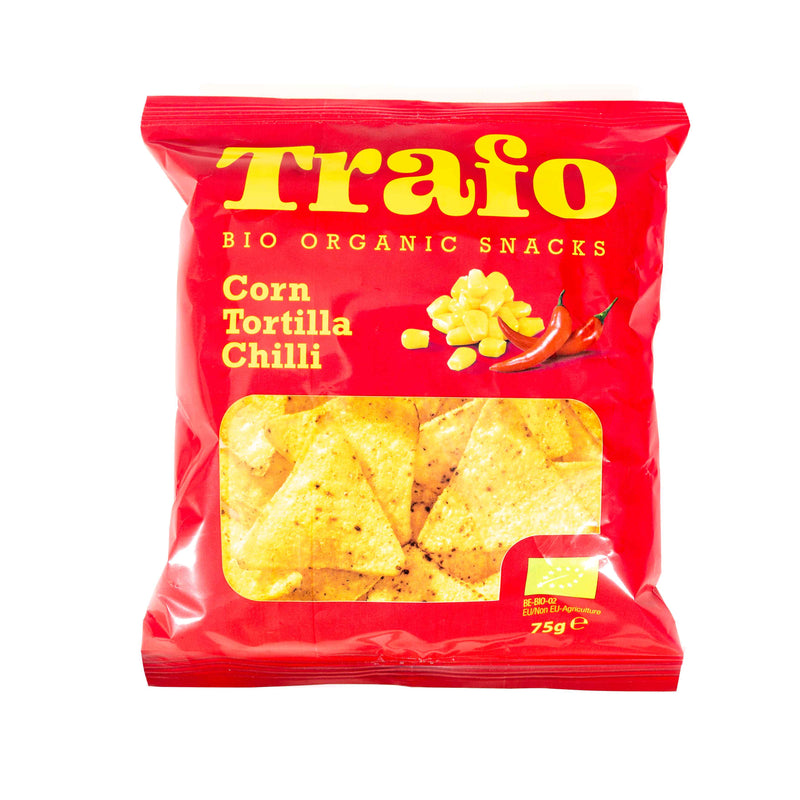 Organic Corn Tortilla Chilli 75g