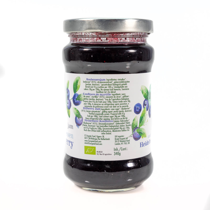 Organic Blueberry Jam 340g
