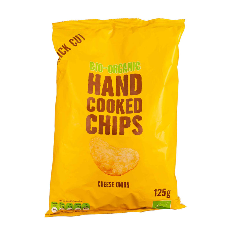 Organic Handcooked Chips Cheese Onion 125g - Buy This to Get 1 Free