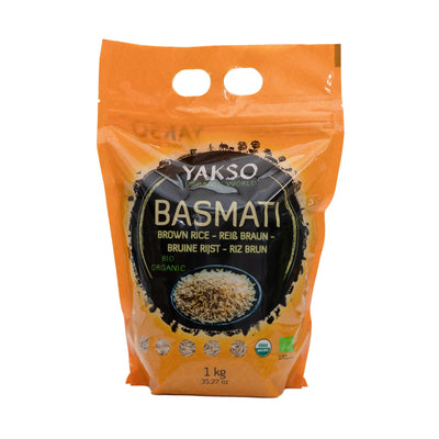Organic Basmati Brown Rice 1KG image 1