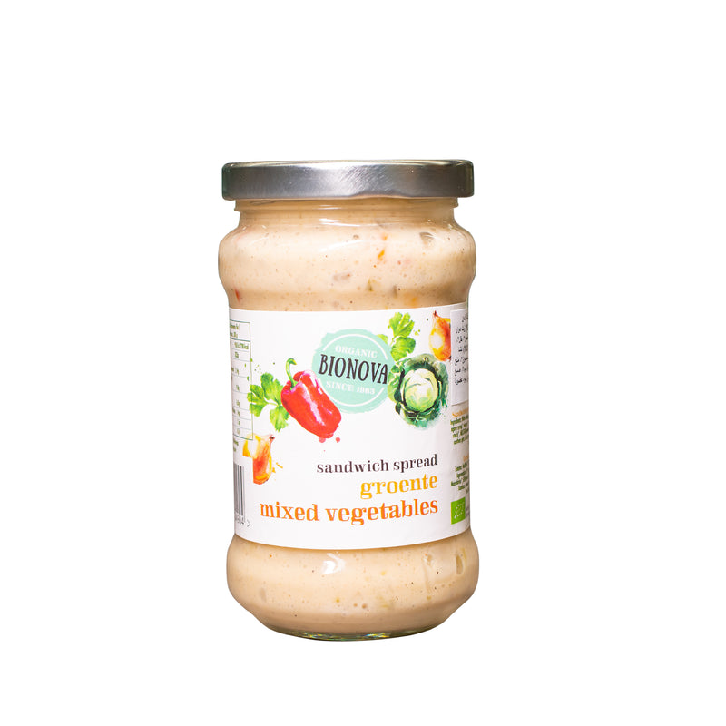 Organic Sandwich spread  mixed Vegetables 280G