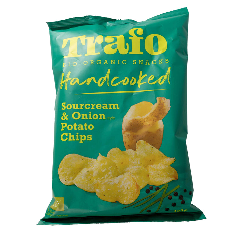 Handcooked chips Sourcream & onion 125g