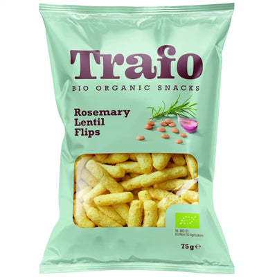 Organic Lentil Flips Rosemary 75g