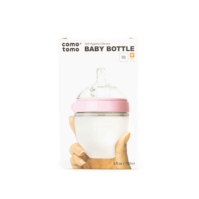 Natural Feel Baby Bottle Pink 150ml(Single)