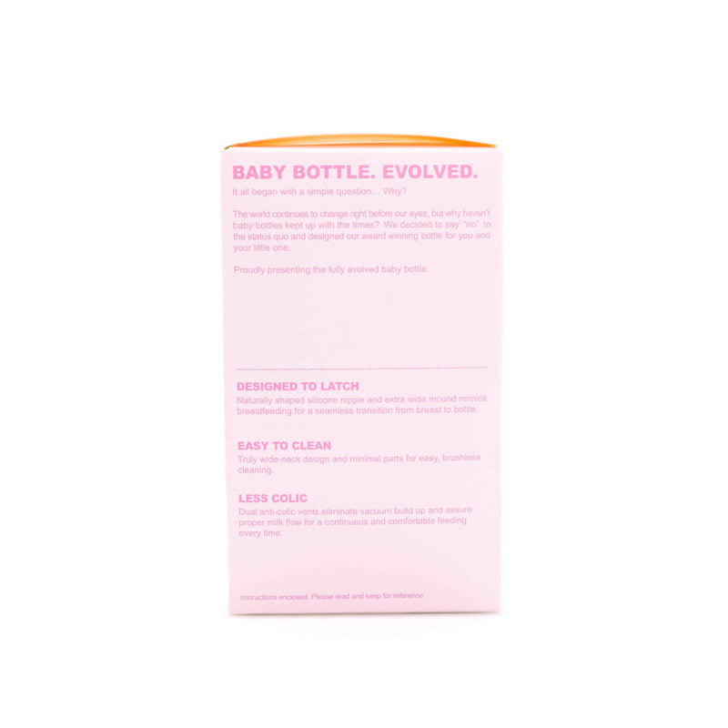 Natural Feel Baby Bottle Pink 150ml(Single)