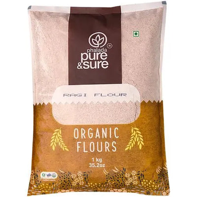 Organic Ragi Flour 1kg - Pure&Sure -