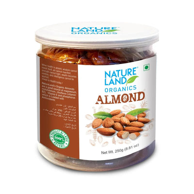 Organic Almonds 250g