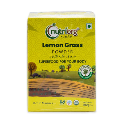 Organic Lemon Grass Powder 100g image 1
