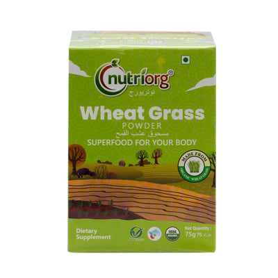 Organic Wheatgrass Powder 75g image 1