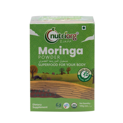 Organic Moringa Powder 100g image 1