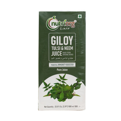Organic Giloy Neem Tulsi Juice 1000ml image 1