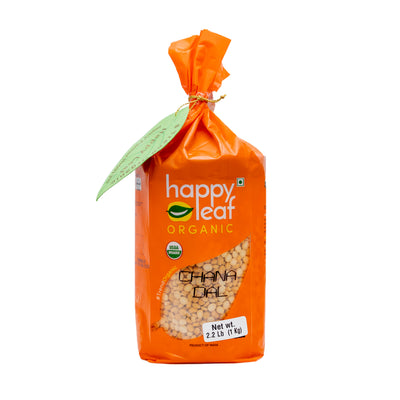 Organic Split Chickpeas (Chana Dal) 1Kg image 1