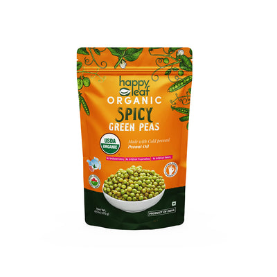 Organic Spicy Green Peas 6 oz
