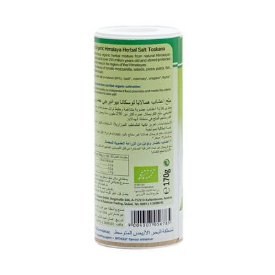 Organic Himalaya Herbal Salt Toskana 170g image 1